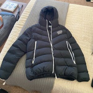 Dutch bros puffer jacket
